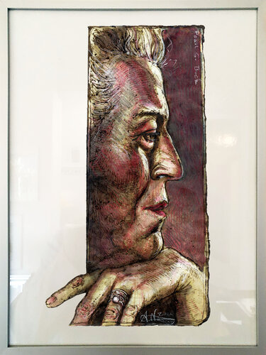 Pearl S. Buck by Andreas Noßmann, Drawing for Sale on Select
