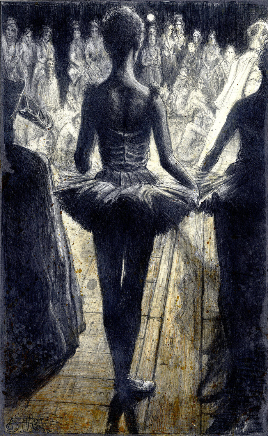Für den einen Moment Andreas Noßmann Drawing for sale