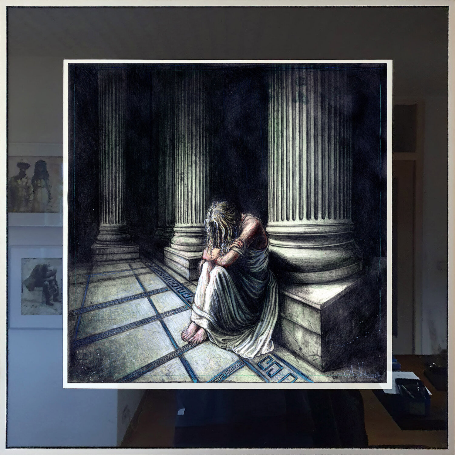 Psyche Andreas Noßmann Drawing for sale