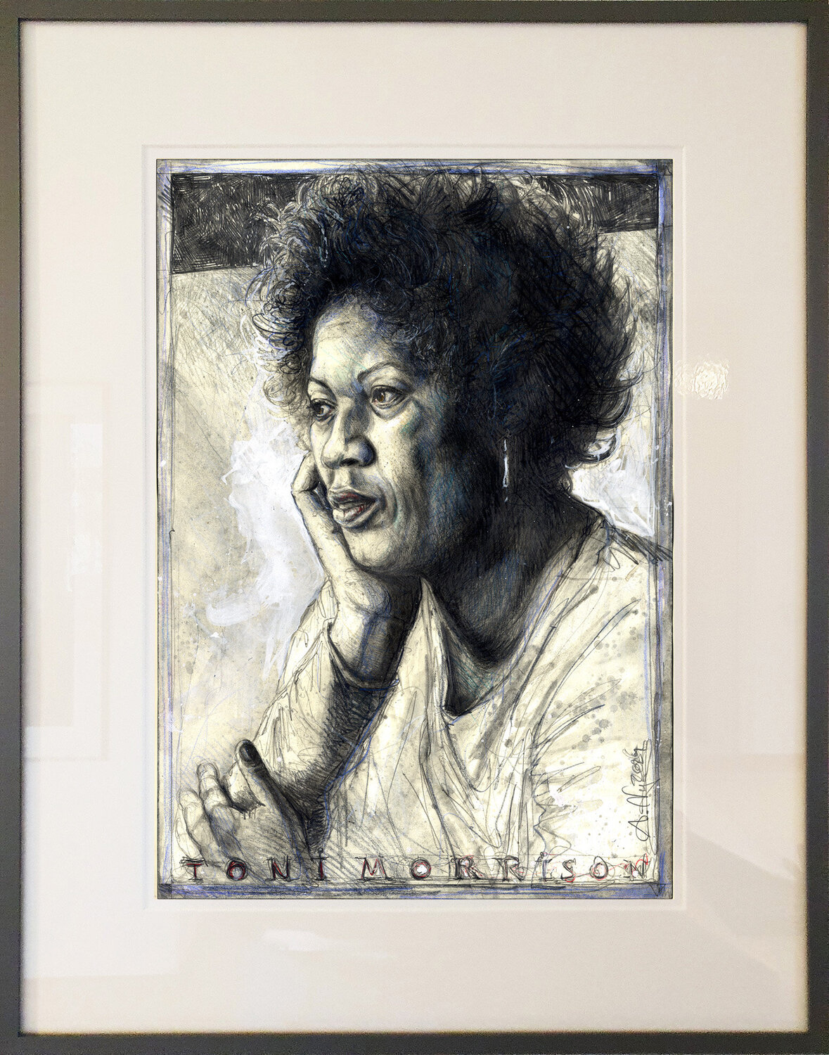 Toni Morrison Andreas Noßmann Drawing for sale