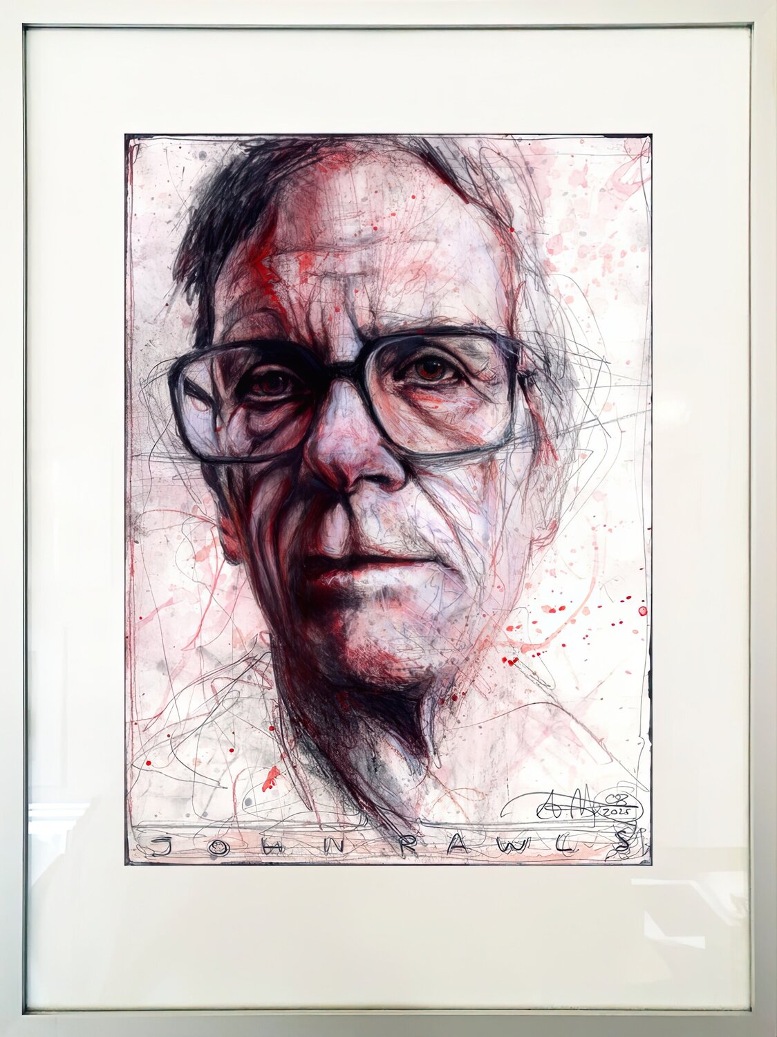 John Rawls Andreas Noßmann Drawing for sale