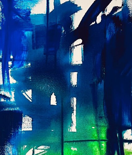 Earth 2 by Shabs Beigh, Painting for Sale on Select