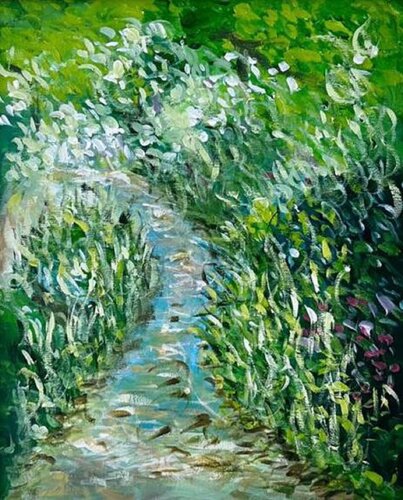 The Road Less Travelled by Shabs Beigh, Painting for Sale on Select
