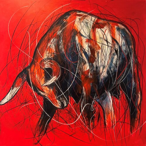 inferno by Shabs Beigh, Drawing for Sale on Select