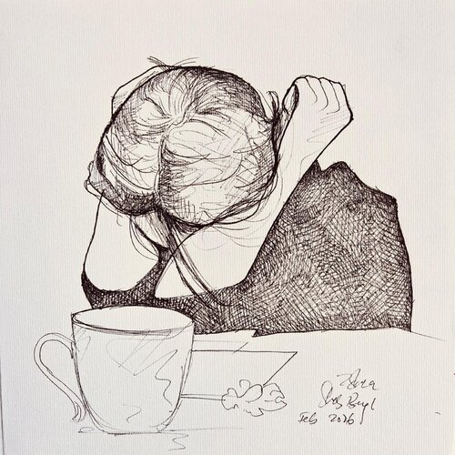 Life by Shabs Beigh, Drawing for Sale on Select