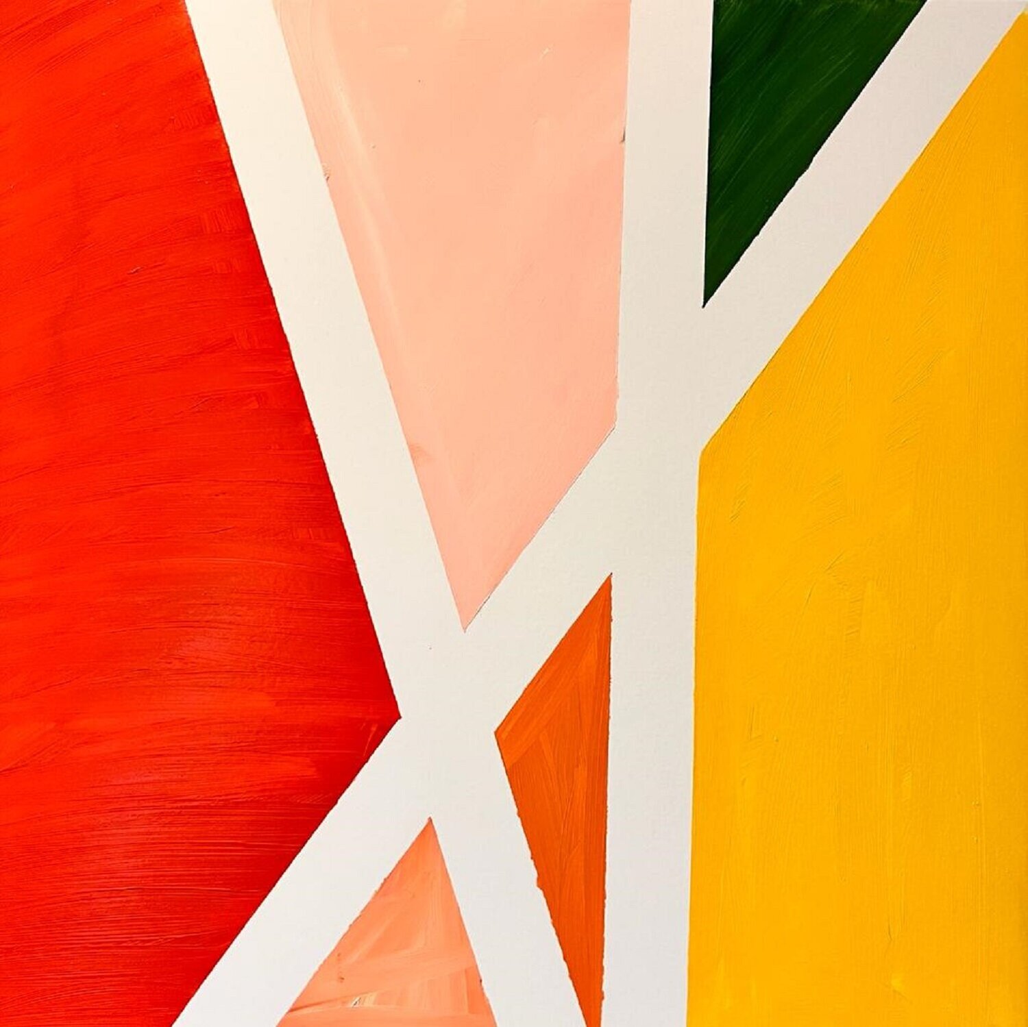 Autumn Kites 2 Shabs Beigh Original painting for sale