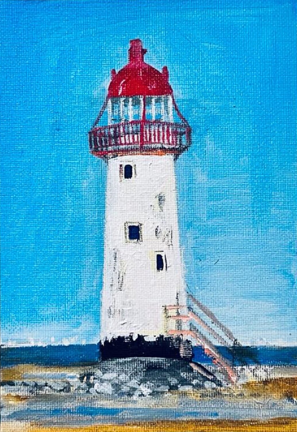 Talacre Shabs Beigh Original painting for sale