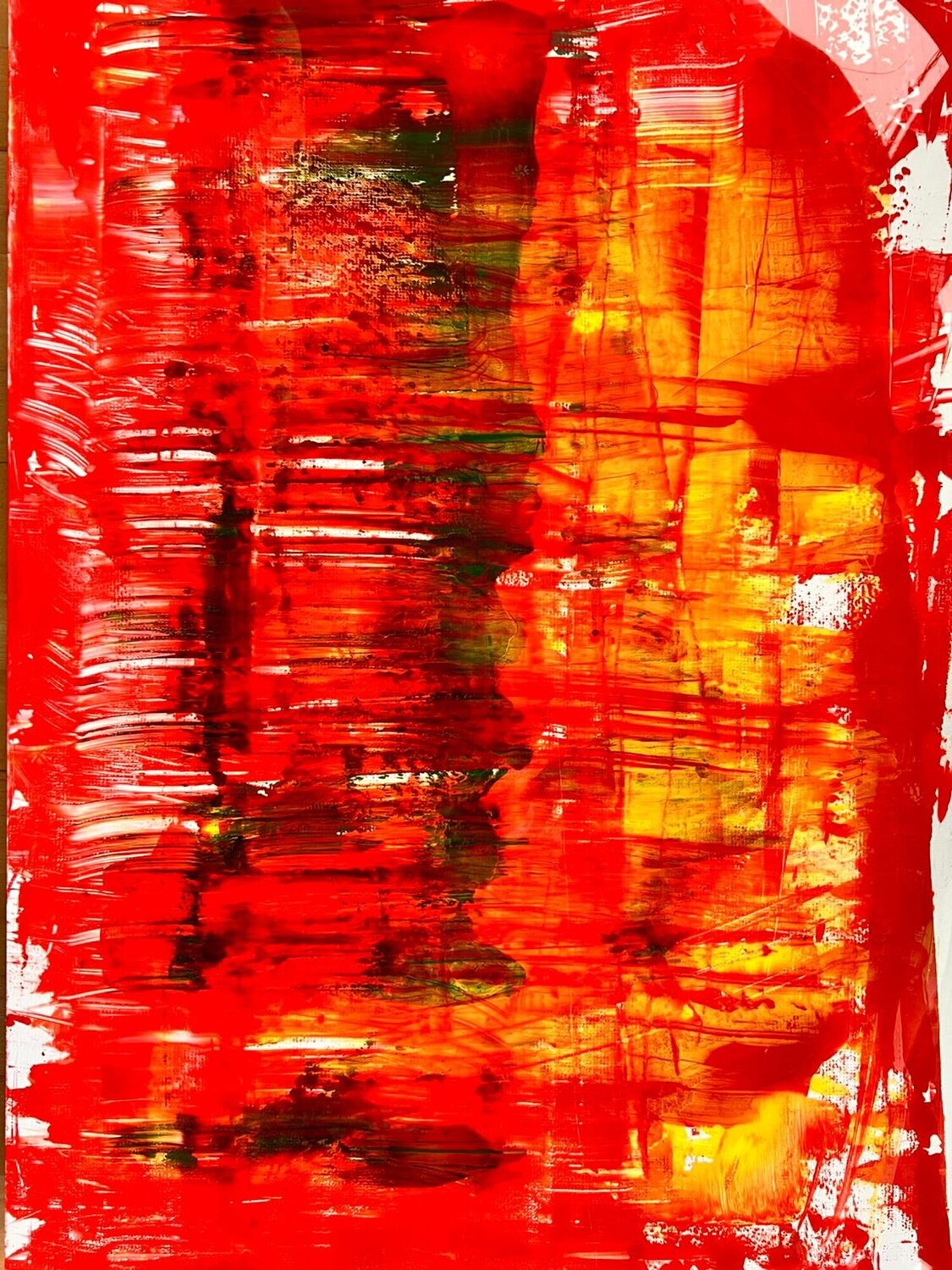Zest For Life Shabs Beigh Original painting for sale