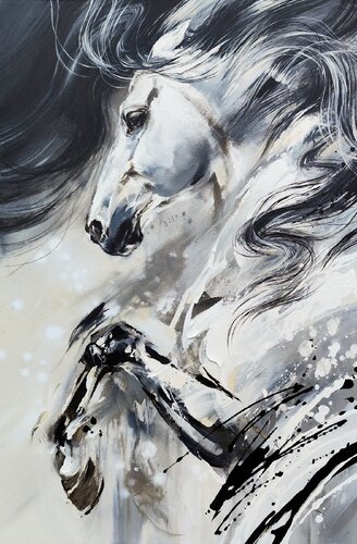 ESCAPE by Anna Cher, Painting for Sale on Select