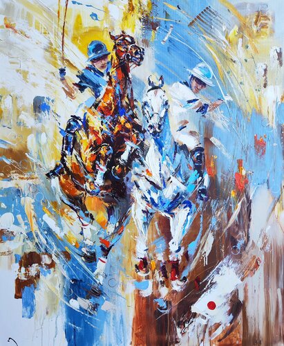 Driven by Passion by Anna Cher, Painting for Sale on Select