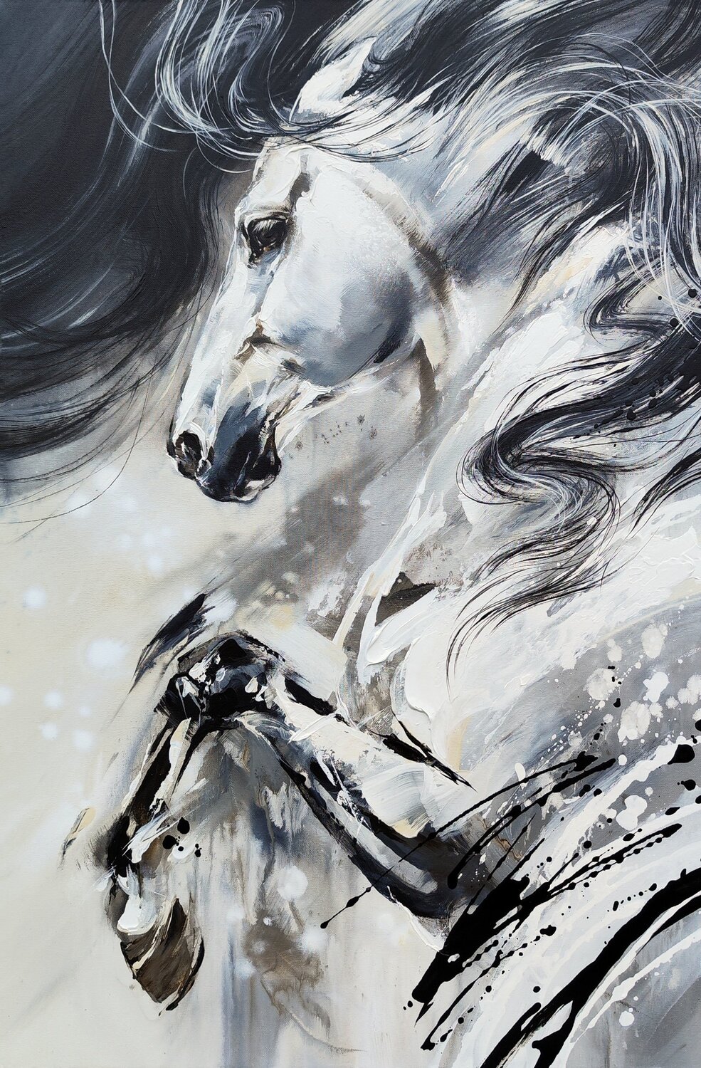 ESCAPE Anna Cher Original painting for sale