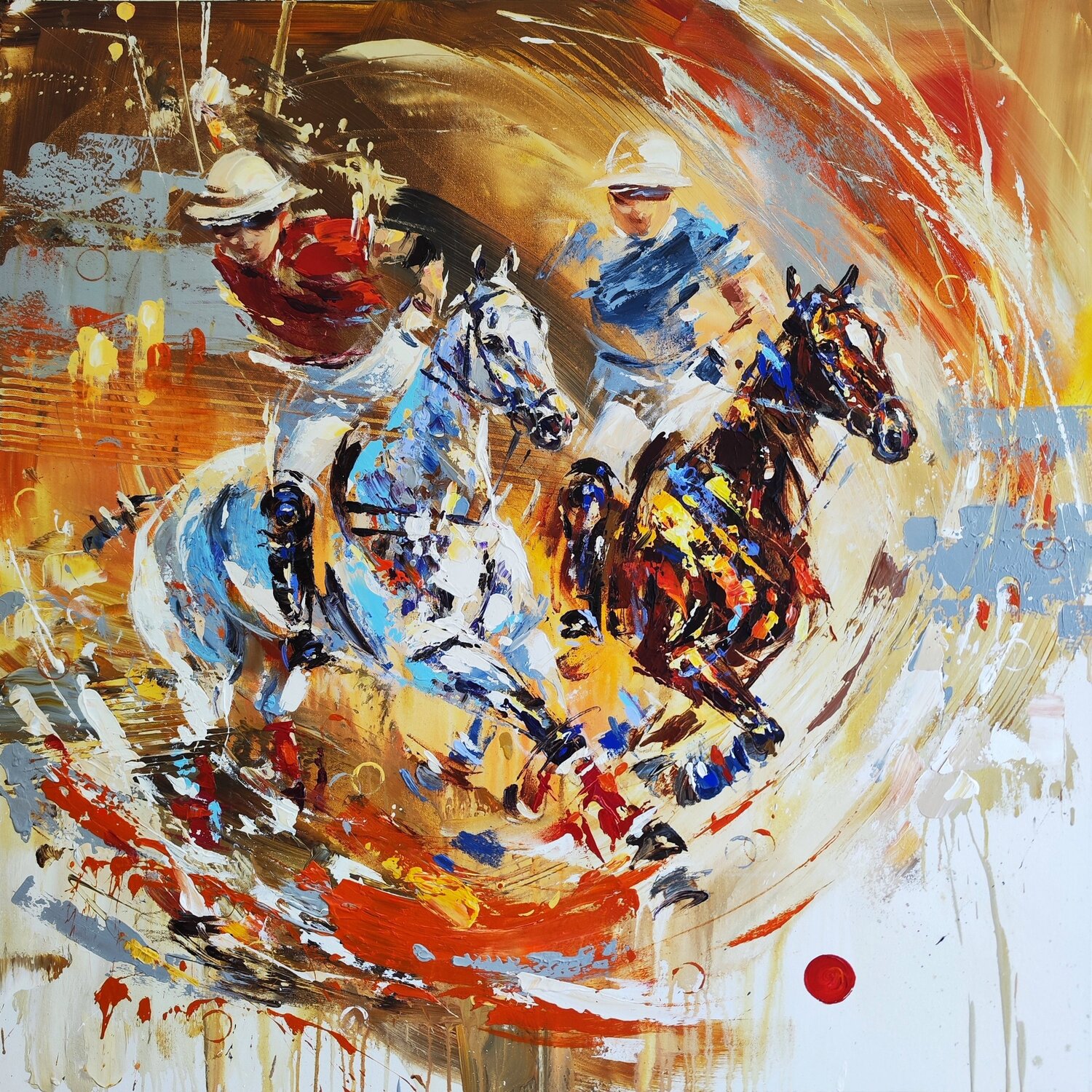 The Rhythm of Triumph Anna Cher Original painting for sale