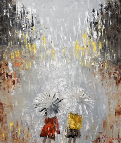 Rainy Day V by Miroslava Lipovec Friedman, Painting for Sale on Select