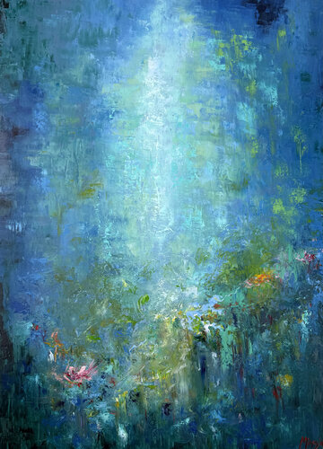 Unforgettable Love by Miroslava Lipovec Friedman, Painting for Sale on Select