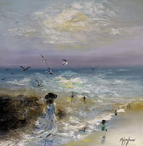 Unforgettable Days by Miroslava Lipovec Friedman, Painting for Sale on Select