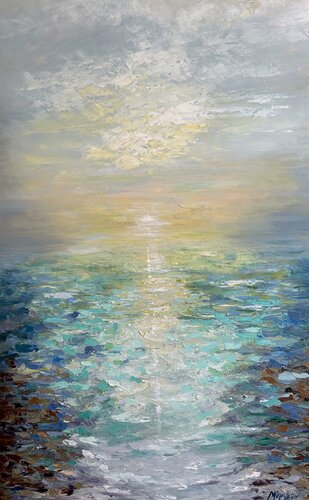 Wonderful Marina by Miroslava Lipovec Friedman, Painting for Sale on Select