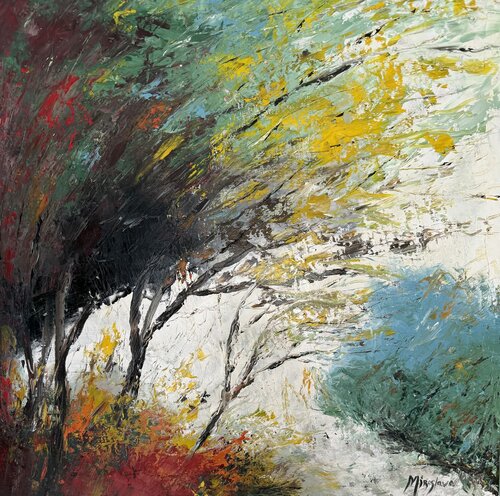 Windy Day by Miroslava Lipovec Friedman, Painting for Sale on Select