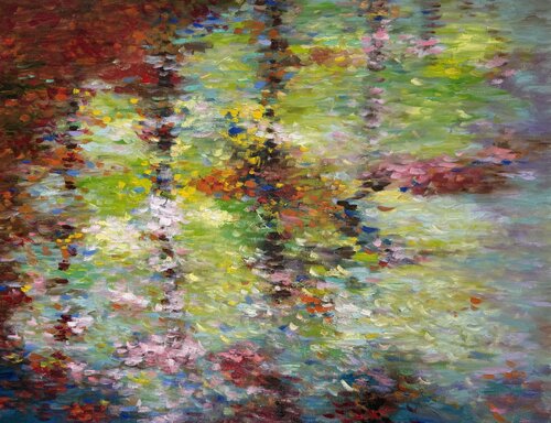 Reflection V by Miroslava Lipovec Friedman, Painting for Sale on Select
