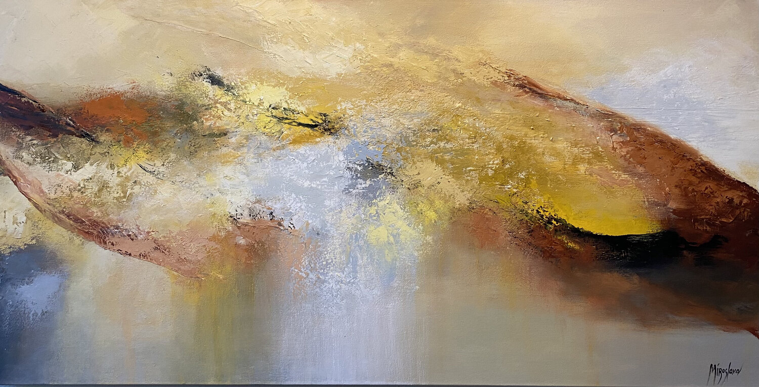 Power of Imagination II Miroslava Lipovec Friedman Original painting for sale