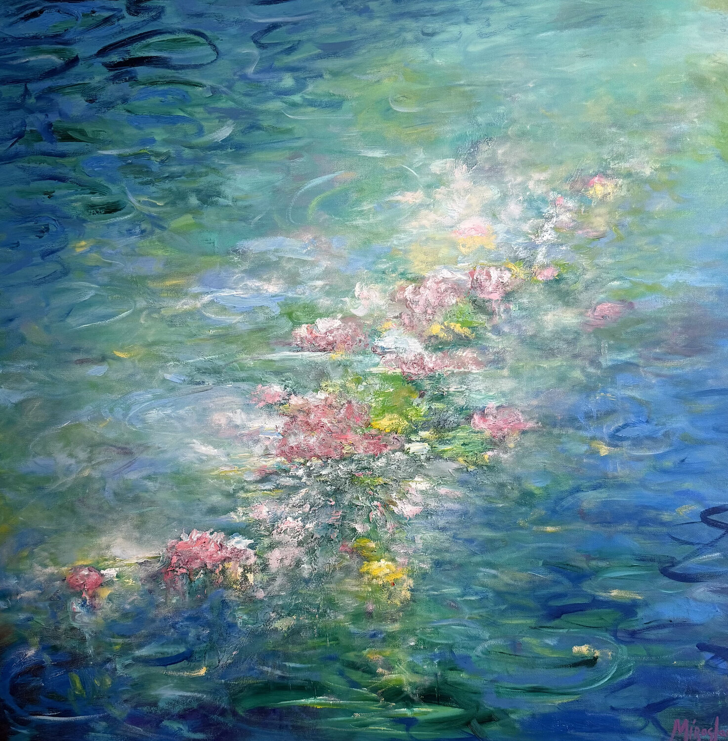 Wonderful Nature Miroslava Lipovec Friedman Original painting for sale