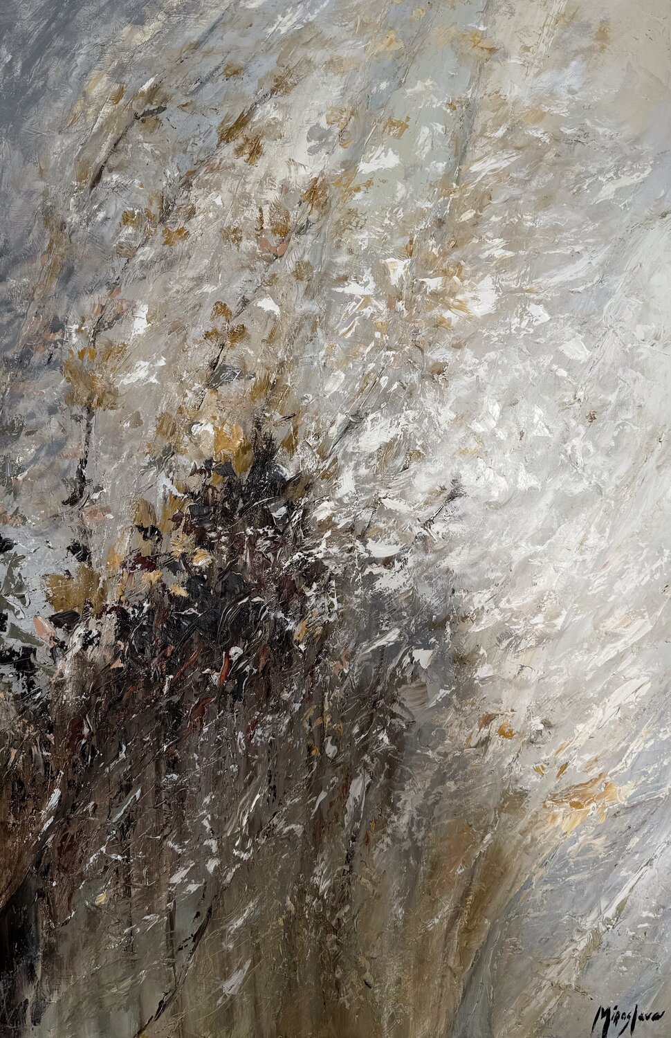 Flight together Miroslava Lipovec Friedman Original painting for sale
