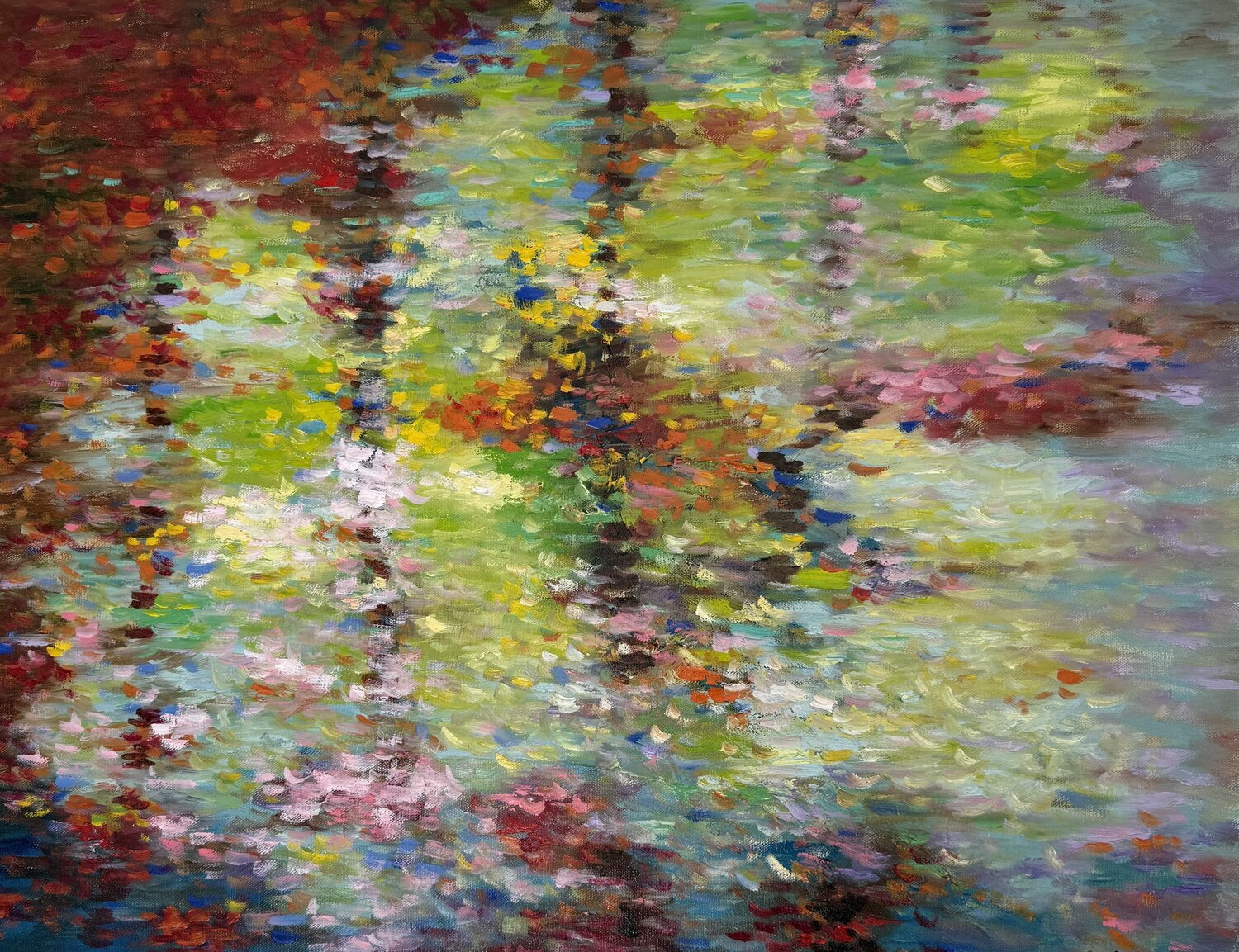 Reflection V Miroslava Lipovec Friedman Original painting for sale