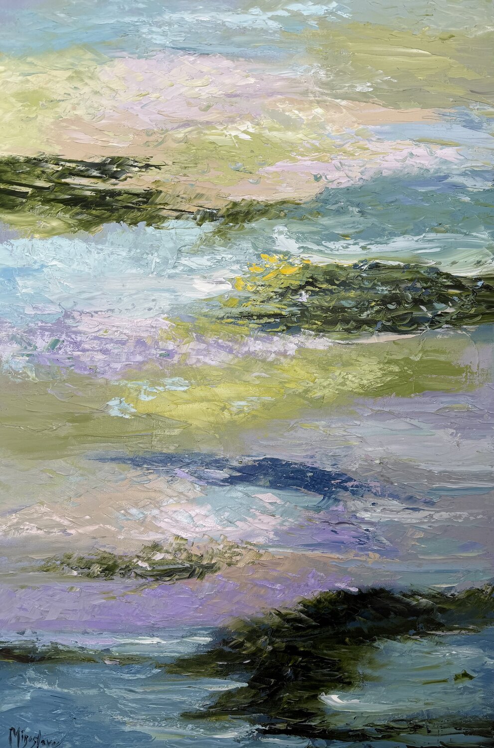 Cosmopolitan Miroslava Lipovec Friedman Original painting for sale