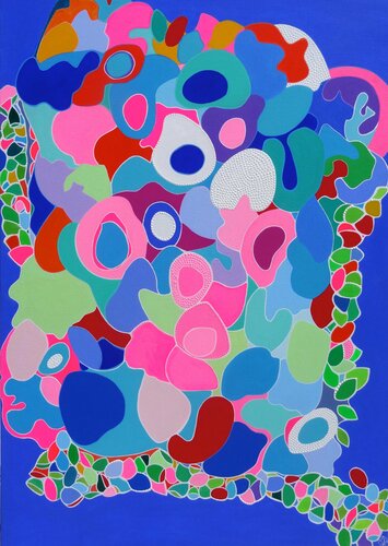 Confluence by Marie-Dominique Willemot, Painting for Sale on Select