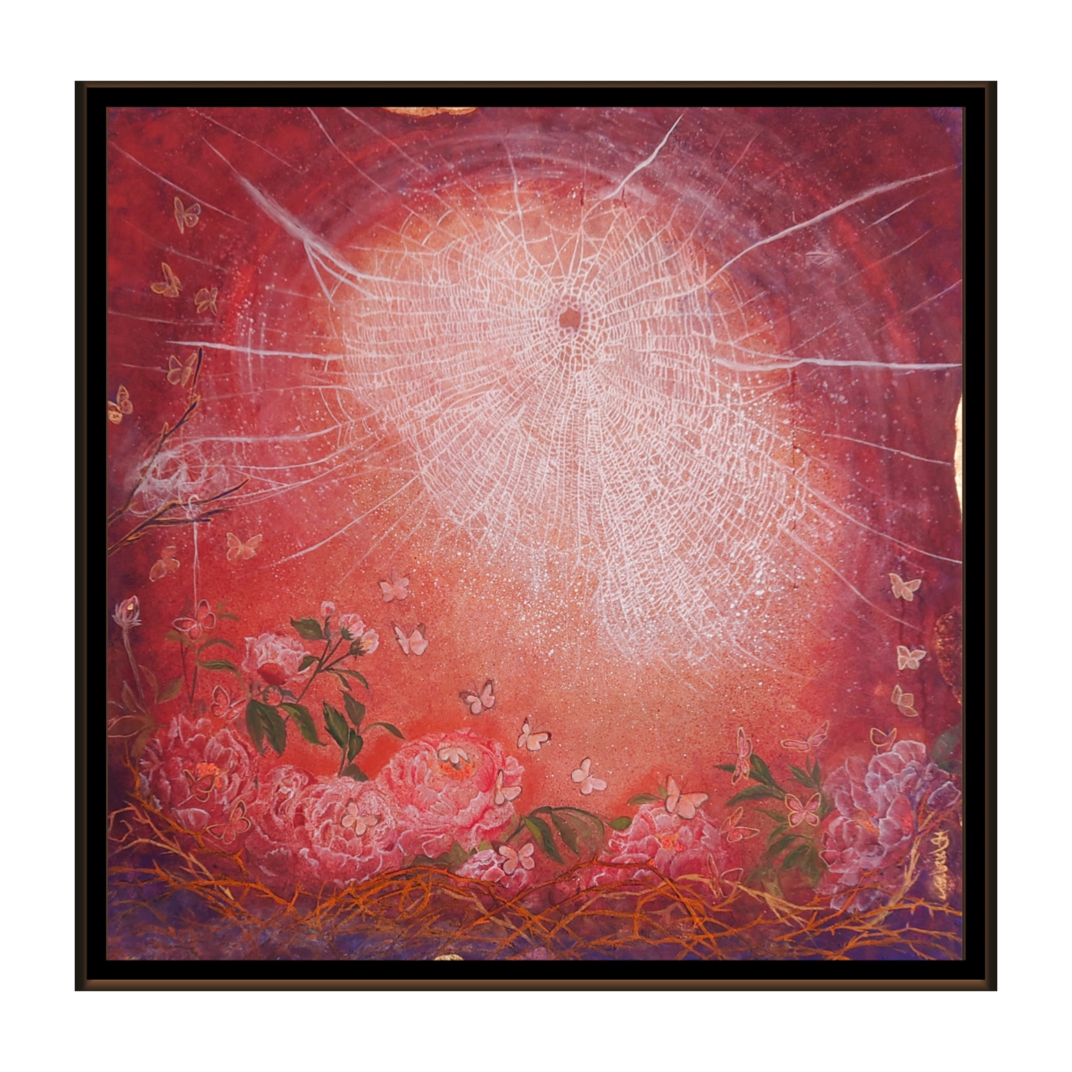 Bewitching Flower and Morning Spider Ⅲ Asami GOTO Original painting for sale
