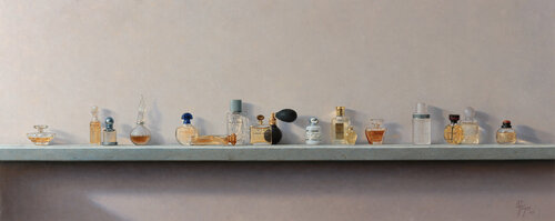 "Capricho, Perfumes y Colonias" by Antonio Vázquez, Painting for Sale on Select