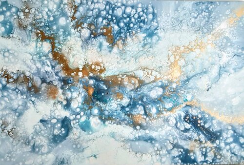 Frozen Heart by Eleni Denart, Painting for Sale on Select