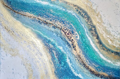 Colors of Greece by Eleni Denart, Painting for Sale on Select