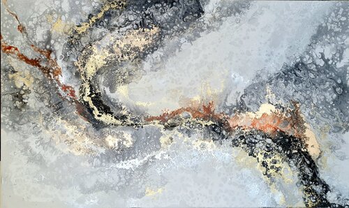 Jeus's Thunder by Eleni Denart, Painting for Sale on Select