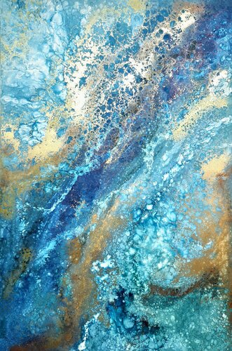Amphitrite's Daughter by Eleni Denart, Painting for Sale on Select