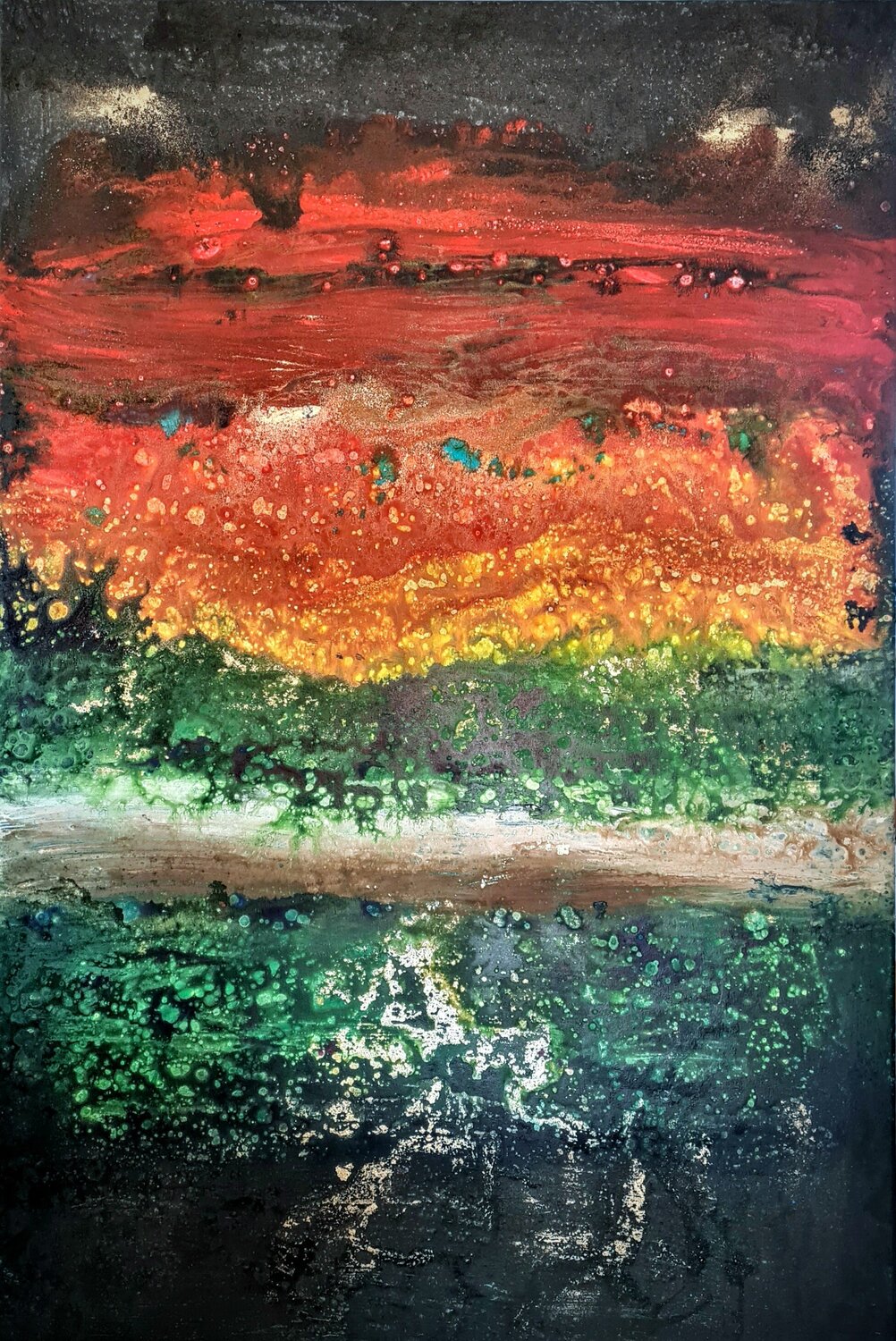 Abyss Mystique Eleni Denart Original painting for sale