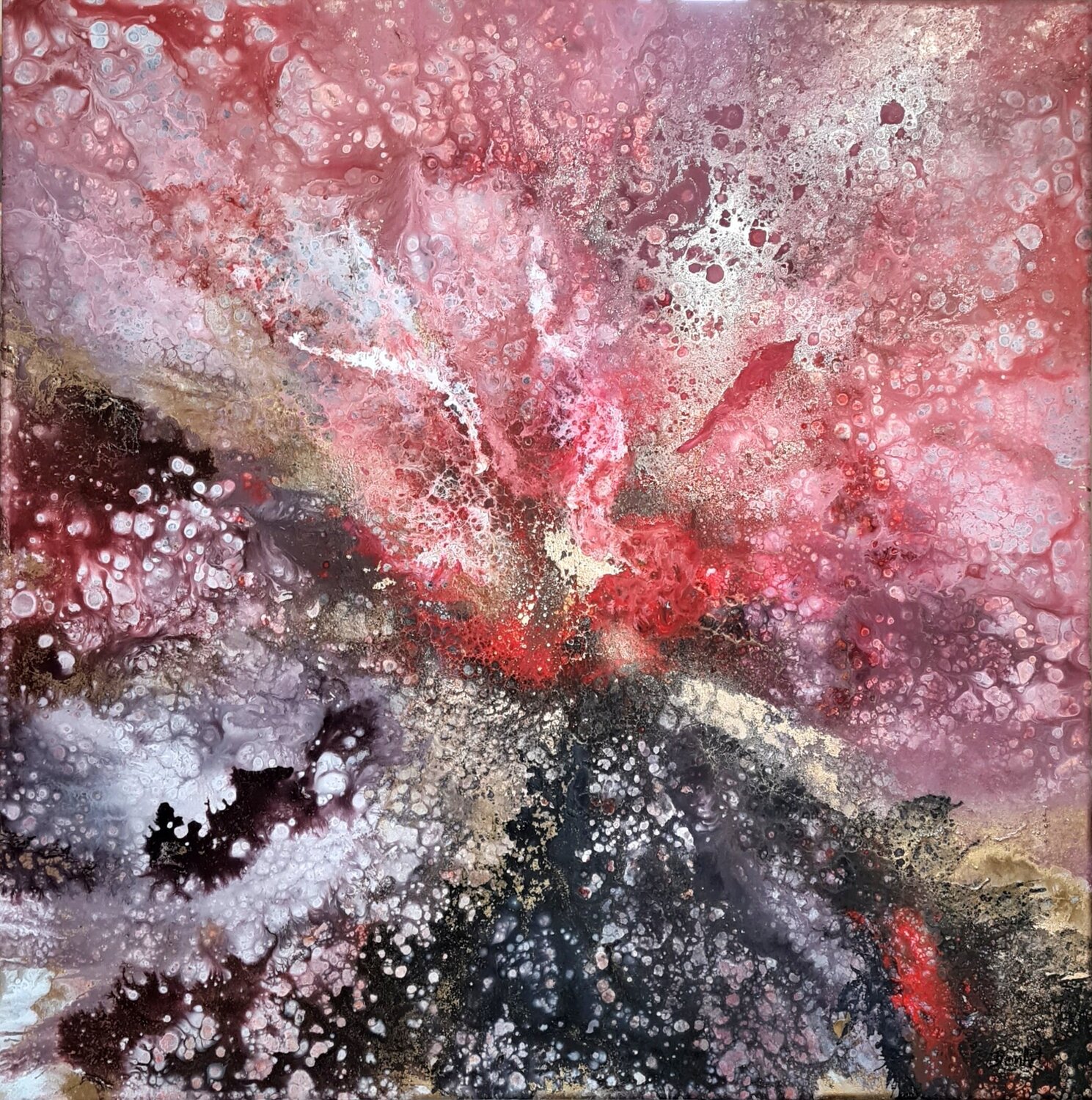 Passionate Emotions Eleni Denart Original painting for sale
