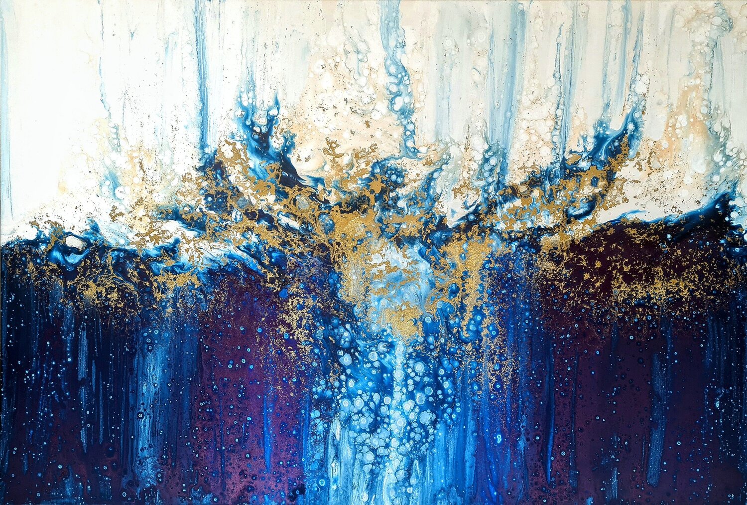 Free Dive Eleni Denart Original painting for sale