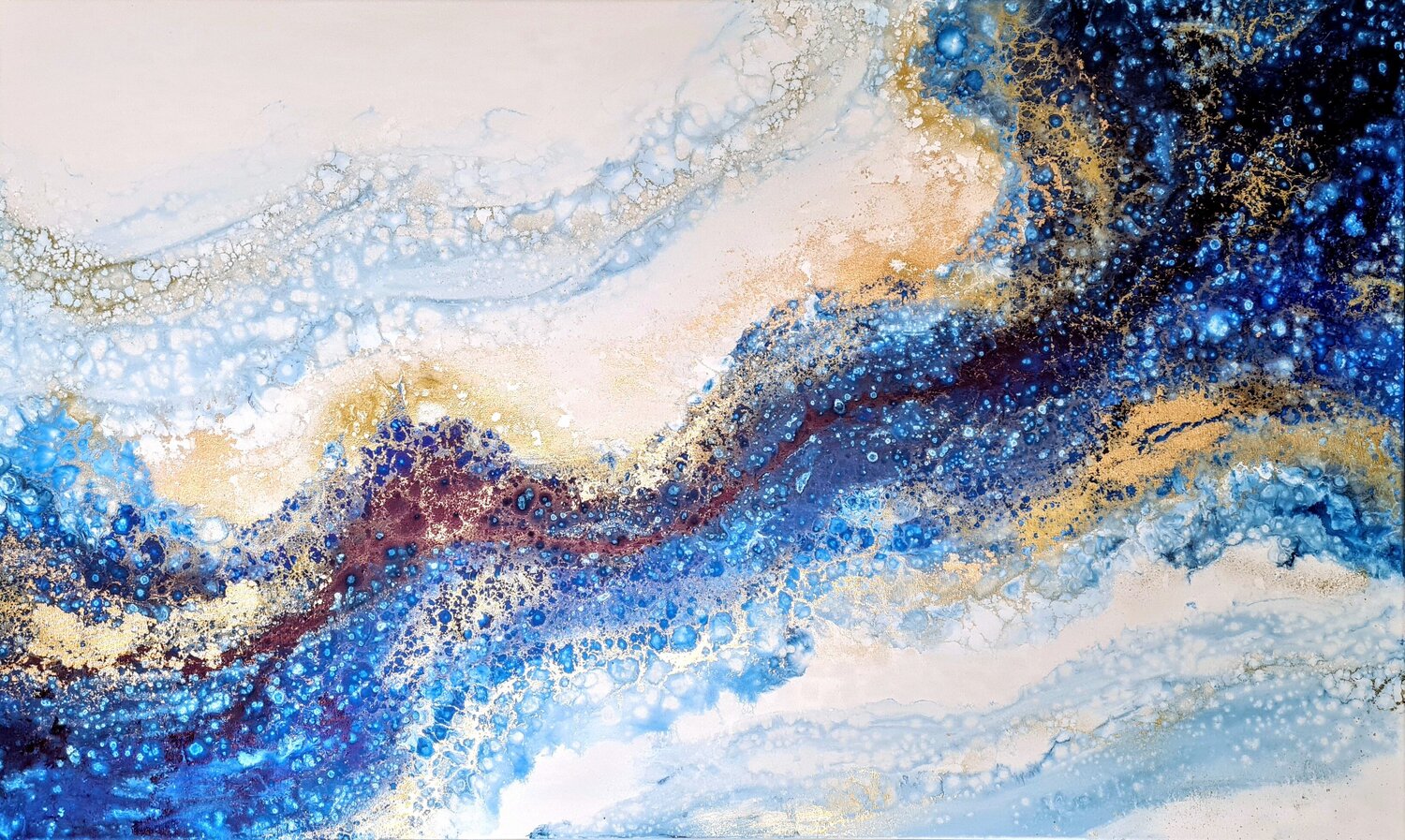 Nemesis Eleni Denart Original painting for sale