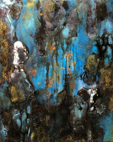 Post Tenebras by David Vall, Painting for Sale on Select