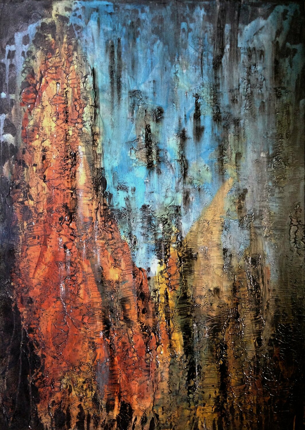 Soul Mountain David Vall Original painting for sale