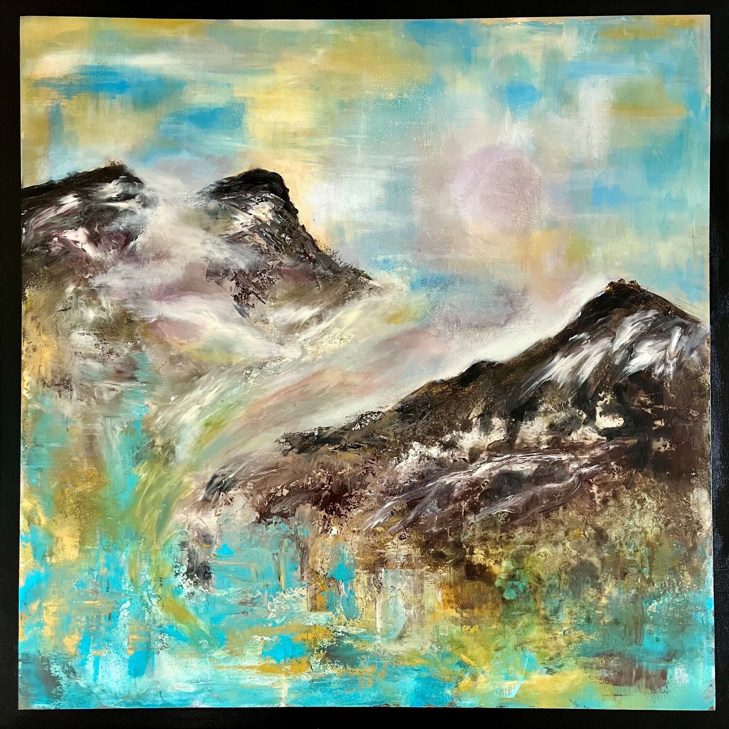 Sanmyaku David Vall Original painting for sale