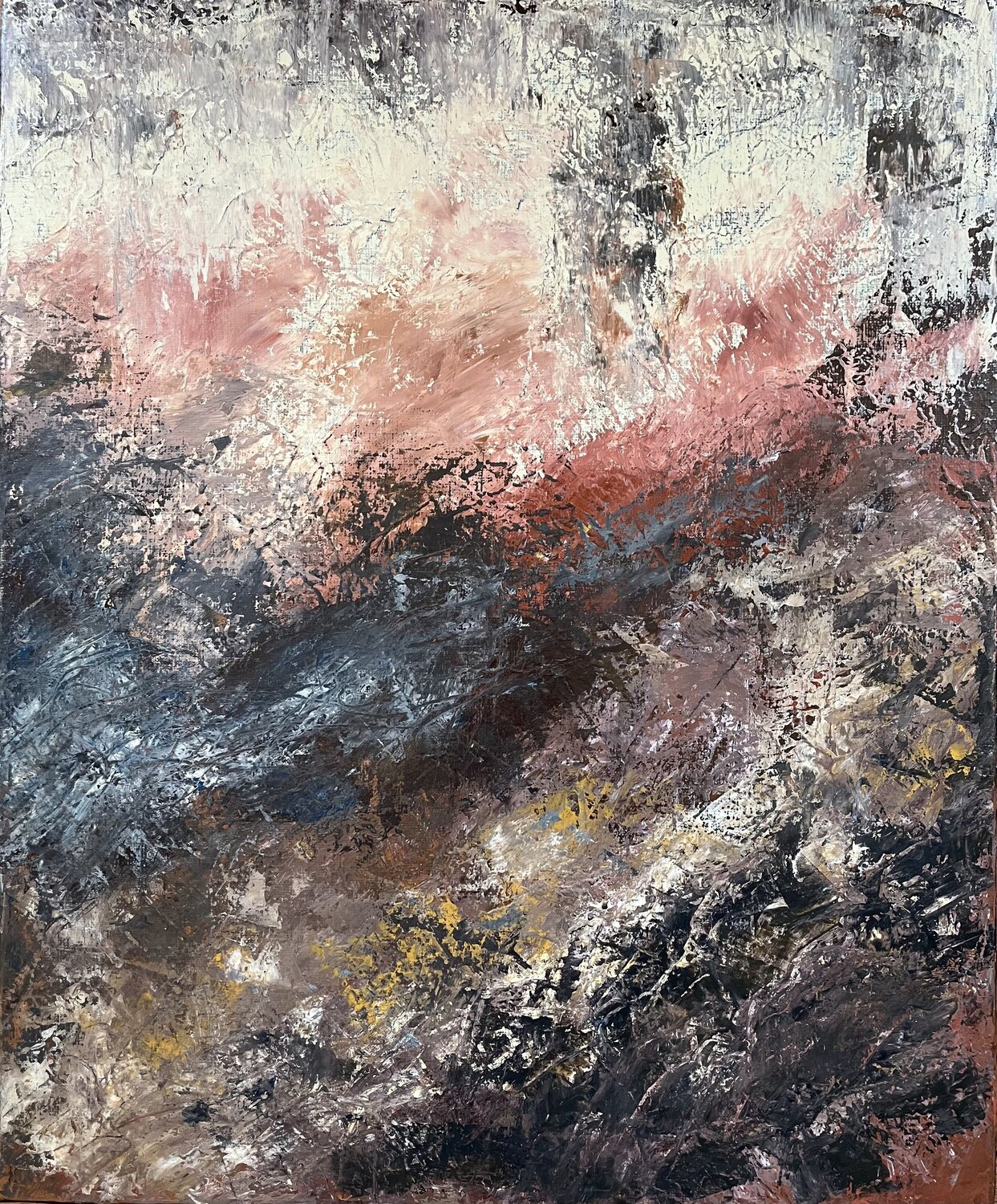 Wreck David Vall Original painting for sale