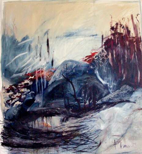 Skye Horizons by Franziska Ostermeier, Painting for Sale on Select