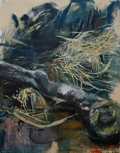 Ayrshire Flotsam by Franziska Ostermeier, Painting for Sale on Select