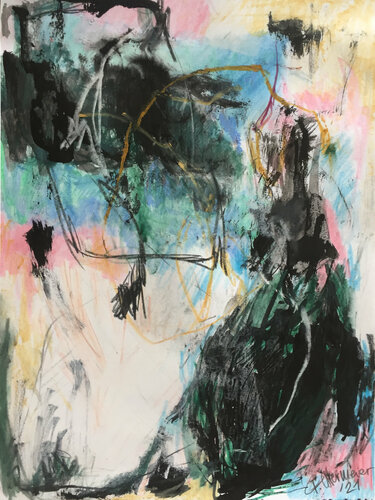 Risonanza magnetica by Franziska Ostermeier, Drawing for Sale on Select