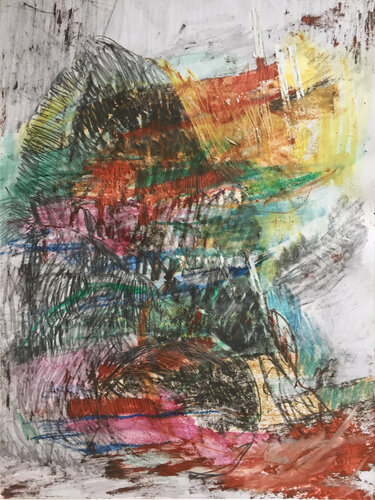 Feldweg by Franziska Ostermeier, Drawing for Sale on Select
