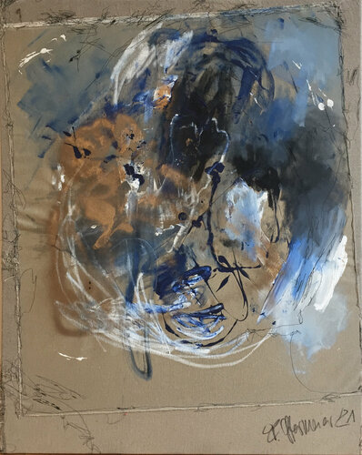 Barca Basura by Franziska Ostermeier, Painting for Sale on Select