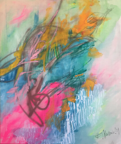 Back for good by Franziska Ostermeier, Painting for Sale on Select