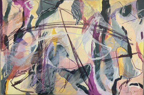 Friday Night by Franziska Ostermeier, Painting for Sale on Select