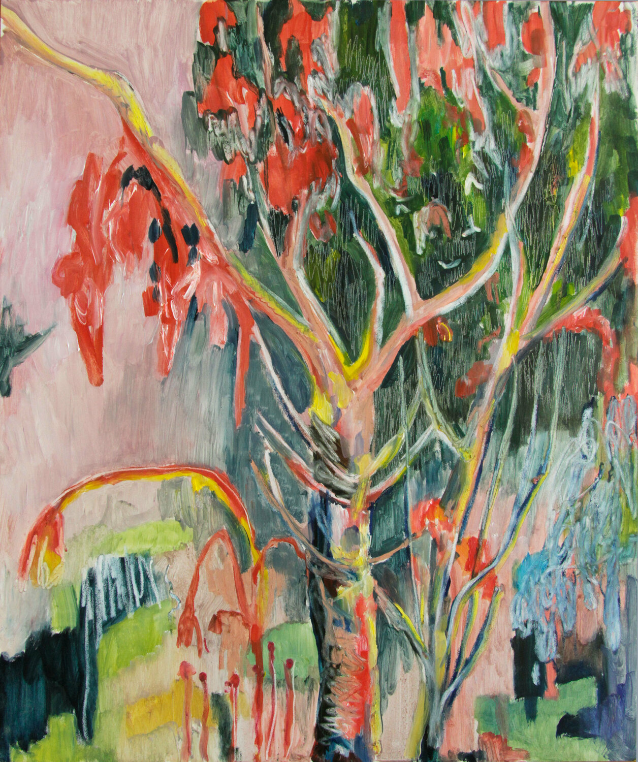 Waldfest Franziska Ostermeier Original painting for sale